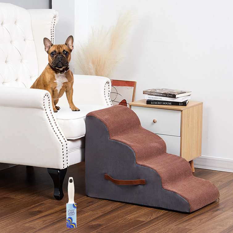 Tucker Murphy Pet 4 Tiers Dog Stairs For High Beds Or Couches 30d
